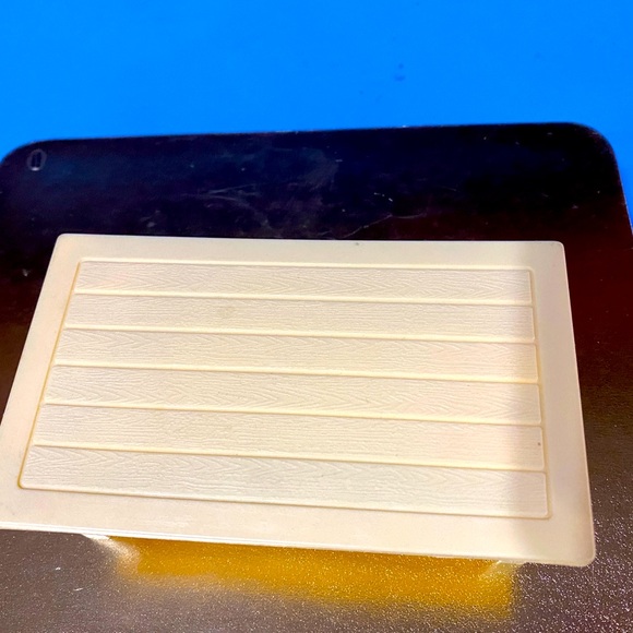 BARBIE VTG 1995 COLLECTIBLE PATIO DOLLHOUSE FURNITURE TABLE & PUSH CART - Picture 6 of 7